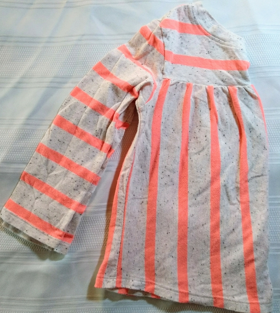 Girl's Size 3T | Pinstripe Long Sleeve Top